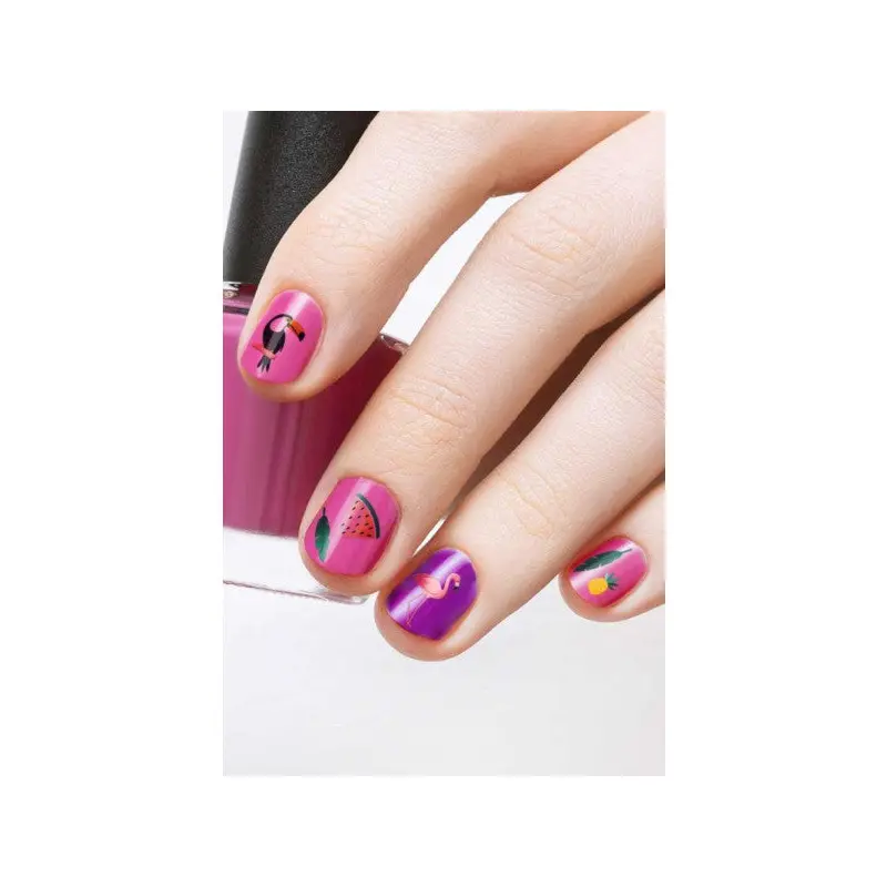 Tropical Nail Tattoo,nail Tattoo,nail Art,nail Sticker