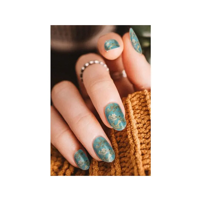 Almond Blossoms Nail Tattoo,nail Art,nail Sticker