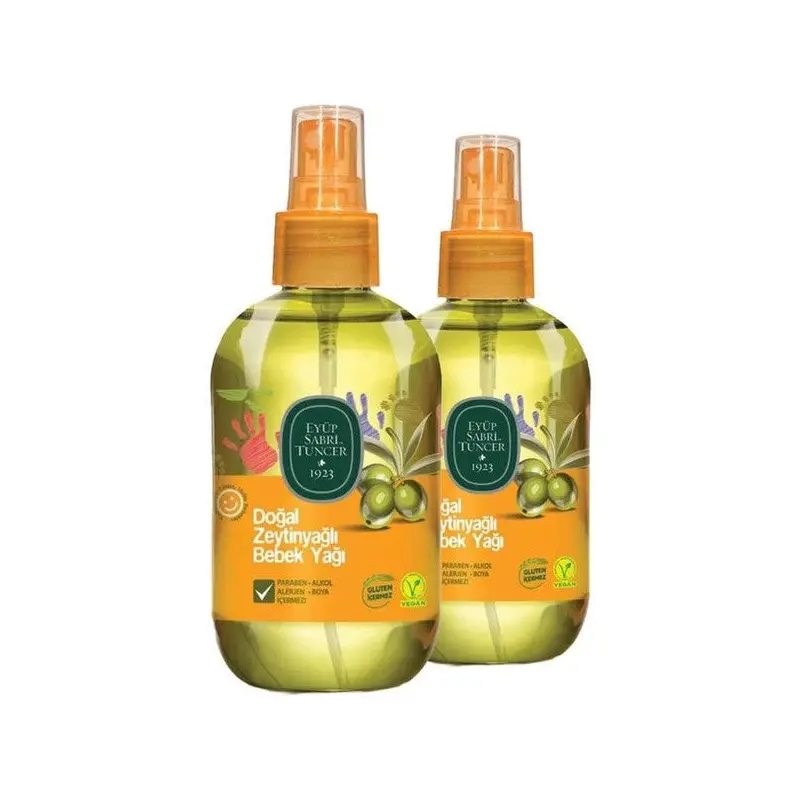 Eyup Sabri Tuncer Natural Olive Oil Baby Oil 280 Ml X2