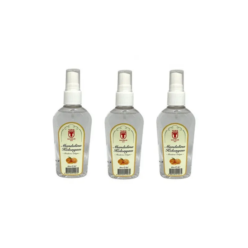 Tari Spray Tangerine Cologne 80 Ml - 3Pcs