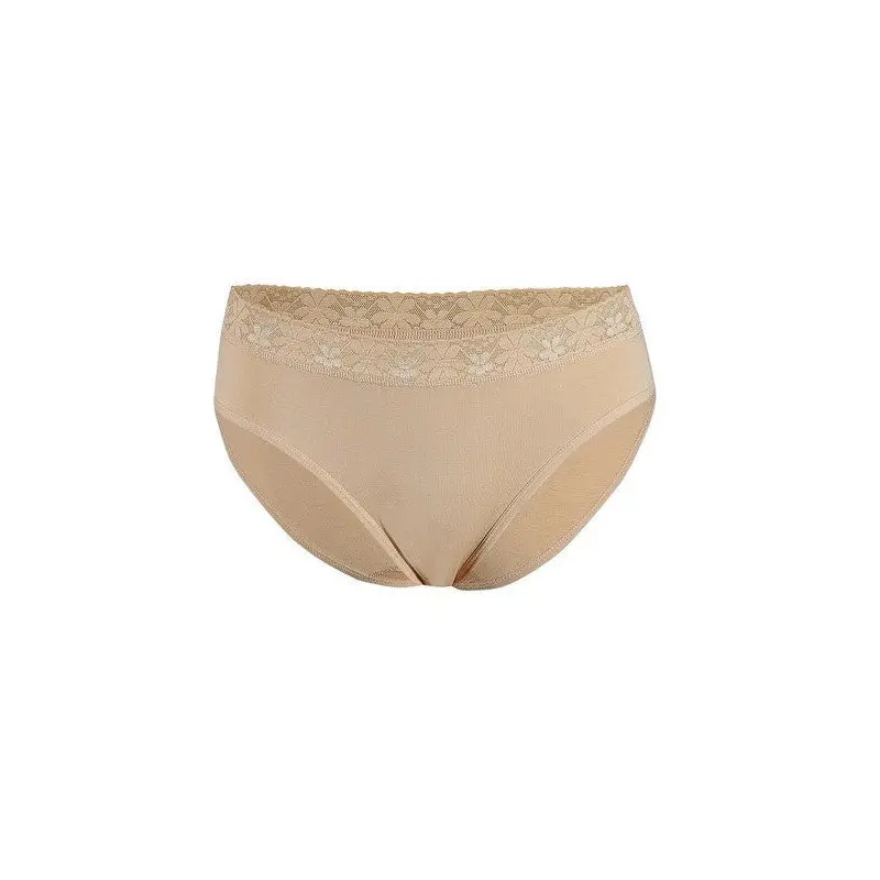 6 Pieces Star Women's Lycra Waist Lace Bikini Panties Ten 3527