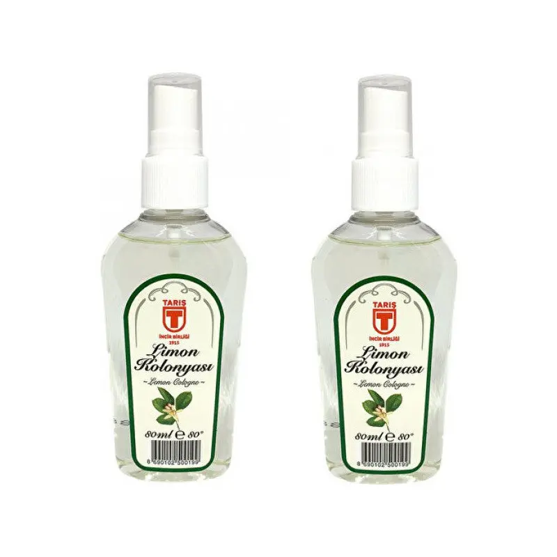 Tarish Spray Lemon Cologne 80 Ml - 2 Pack