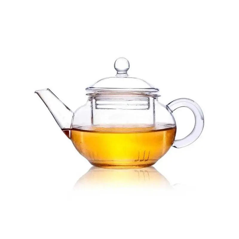Glass Teapot 450 Ml - Glass Strainer