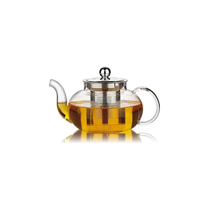Glass Teapot With Steel Strainer 400 Cc