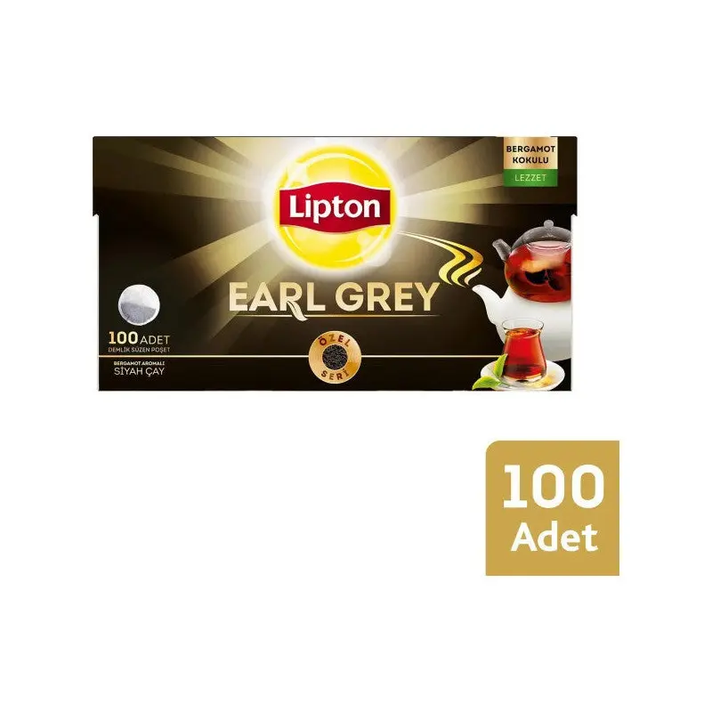 Lipton Earl Gray Teapot Tea Bag 100 Pcs