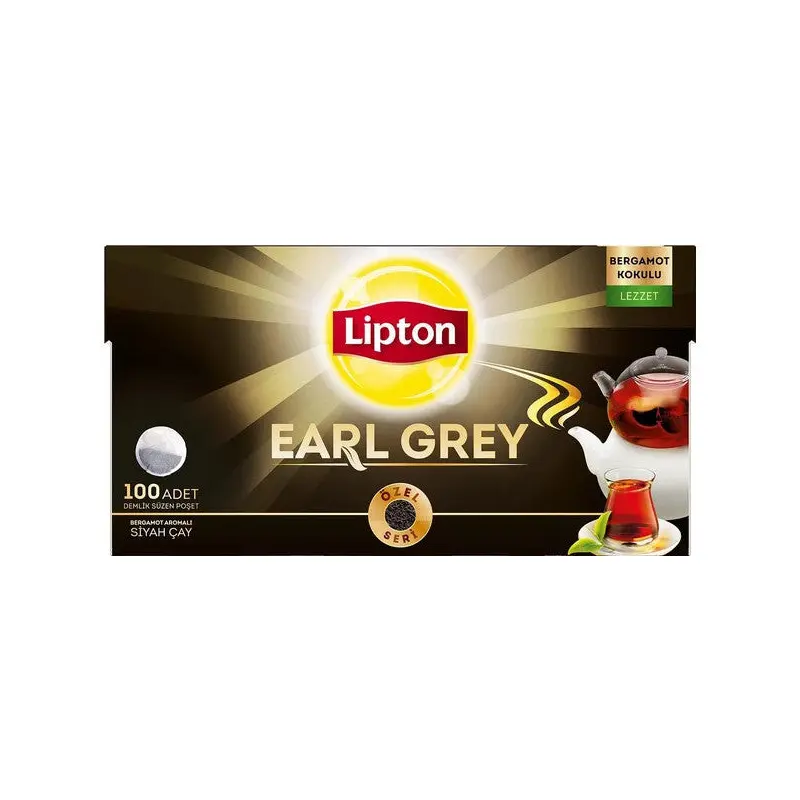 Lipton Earl Grey 3.2 Gr 100 Tea Bag Teapot