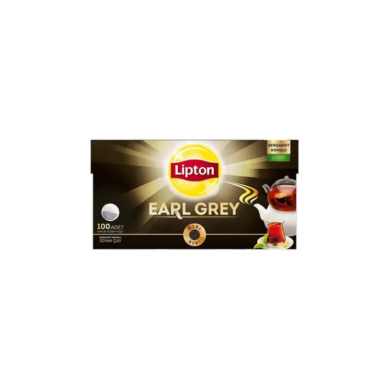 Lipton Earl Grey Teapot Tea Bag 100Pcs X 2Pcs