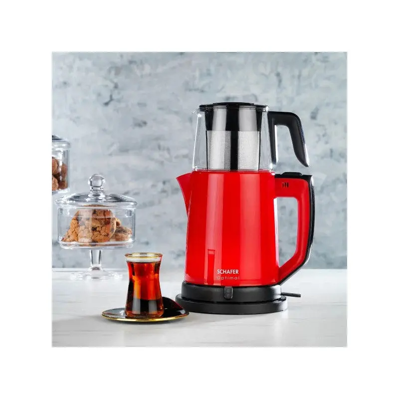 Schafer Optimal Electric Tea Maker -Red
