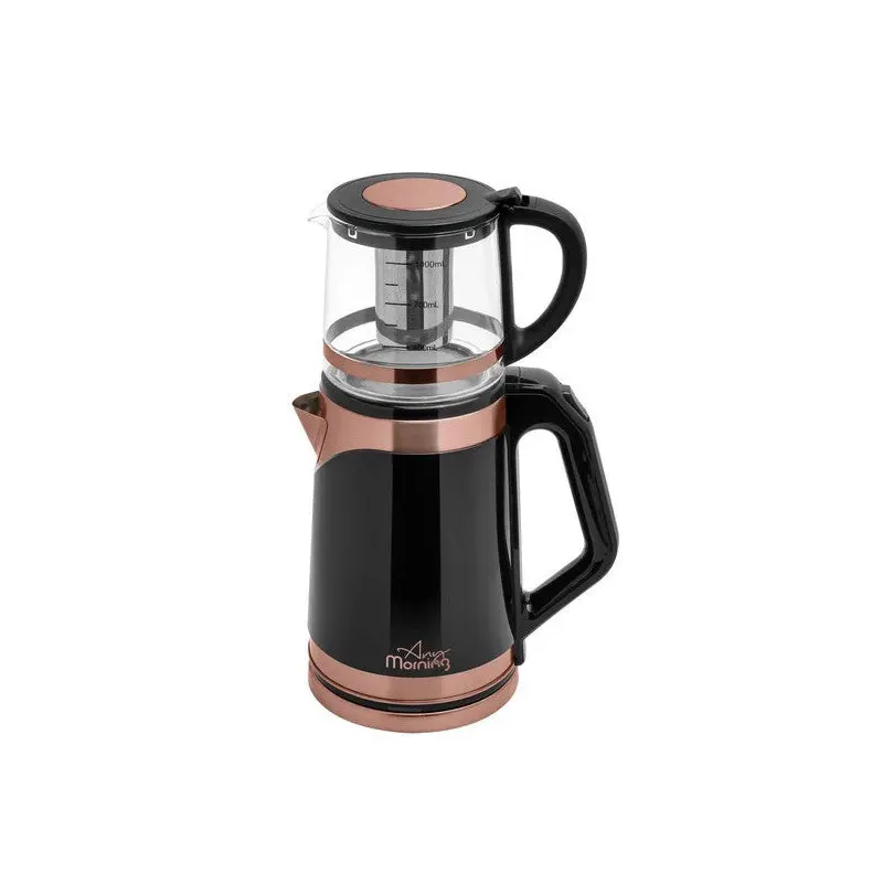 Any Morning De23203Sx Glass Teapot Electric Kettle Tea Maker