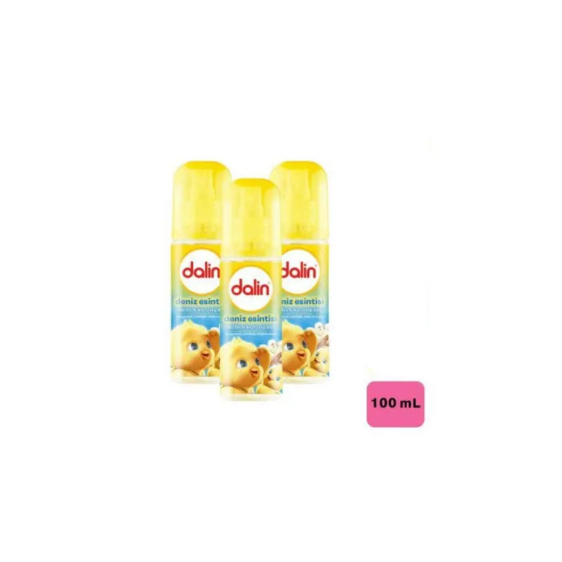 Dalin Baby Cologne Sea Breeze 100 Ml 3 Pieces