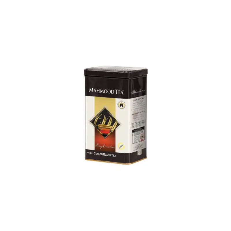 Mahmood Tea Imported Pure Ceylon Black Ceylon Bulk Tea Tin Box 450 Gr