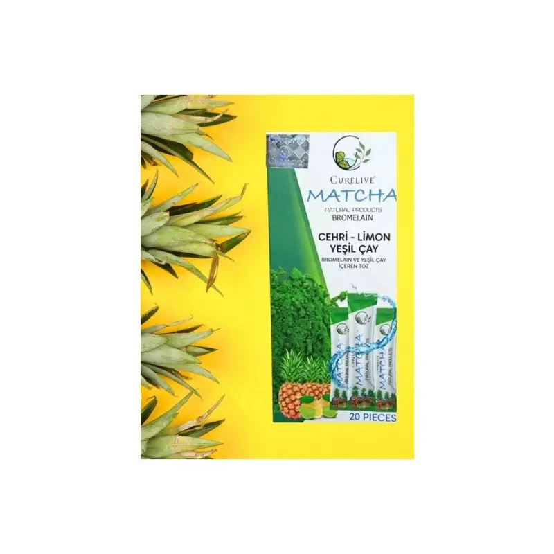 Matcha Pineapple Bromeliad Flavored Detox Burner Form Matcha