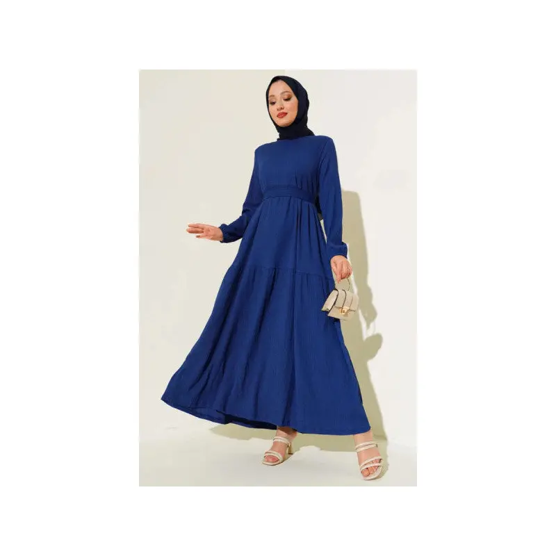 Brmck Layered Dress Navy Blue
