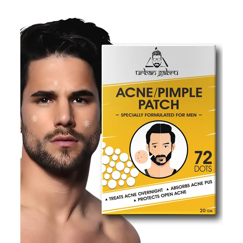 1 Pack: Invisible Acne Pimple Patch - Reduces Pimples Overnight | 72 Stickers | For All Skin Types | White