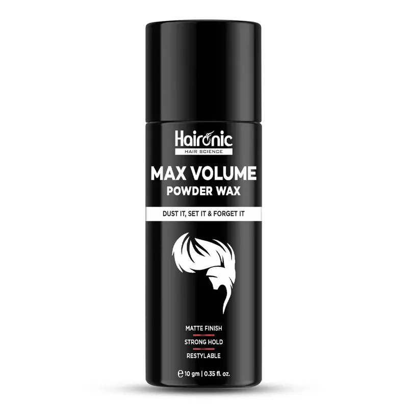 10g Hair Volumizing Powder Wax for Men - Strong Hold, Matte Finish | All Hair Types
