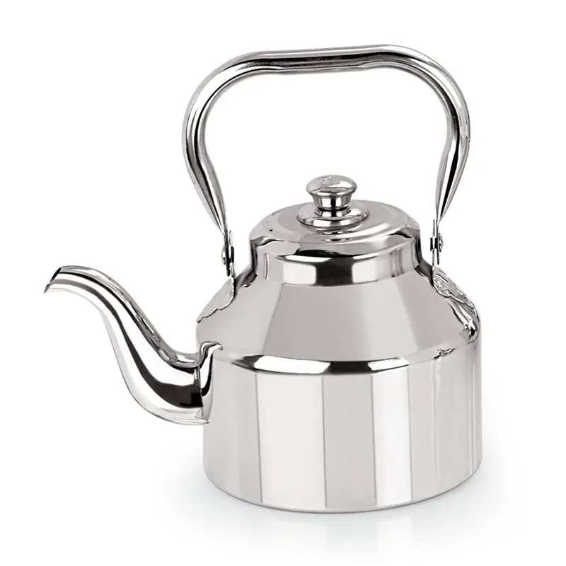1.2L Stainless Steel Tea Kettle - Dishwasher Safe, Anti-Rust | Silver