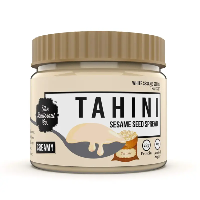 Creamy 340g Tahini Sesame Seed Spread - Unsweetened, Gluten Free | Vegan
