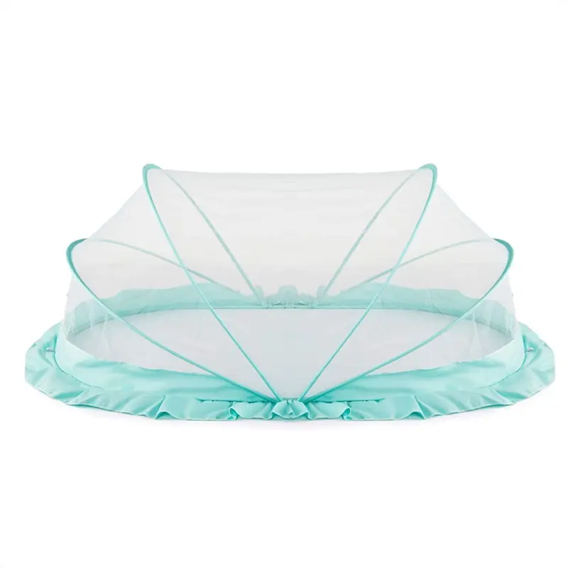 Classic Mosquito Net Baby Mosquito Net | Safe Sleep for Infants | 135cm x 65cm x 65cm | Ocean Green