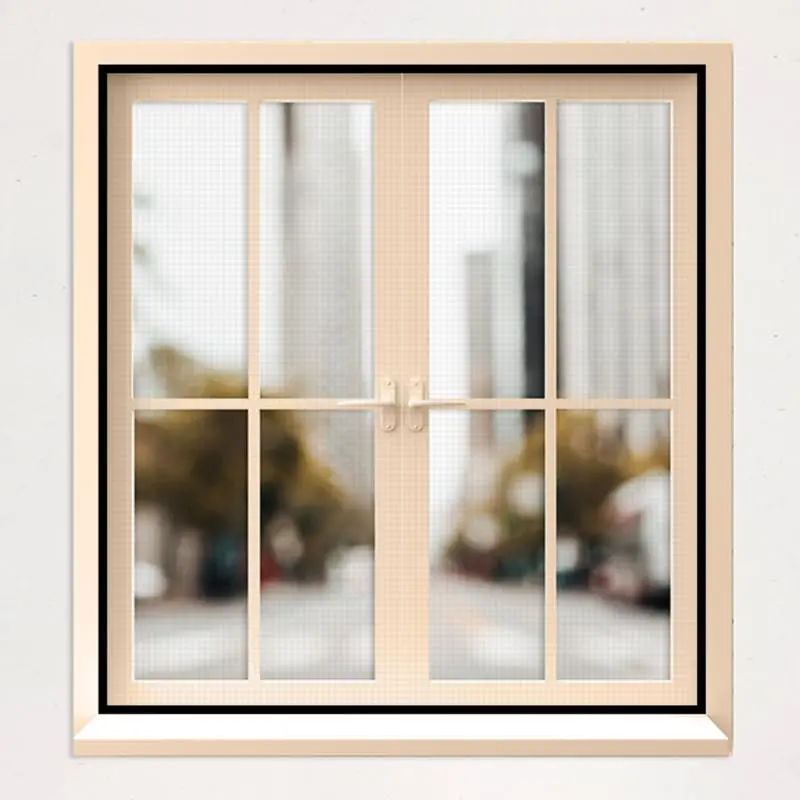 Classic Mosquito Net for Windows: Premium Fiberglass | 60x80cm | Grey