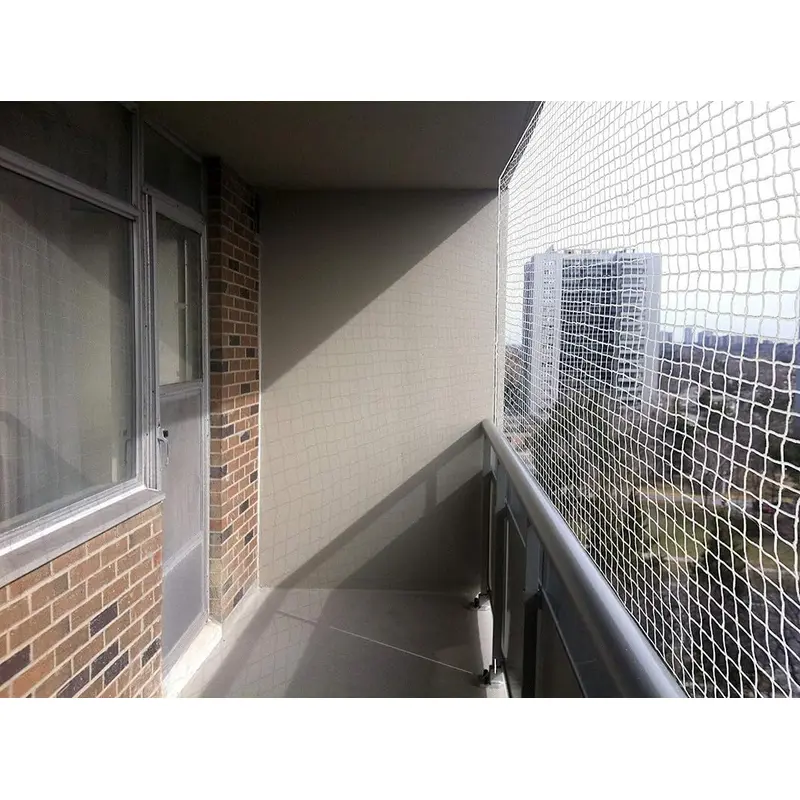 Evafly 6X10 Ft Bird Net - UV Stabilized for Pigeon Control | White | Easy Installation