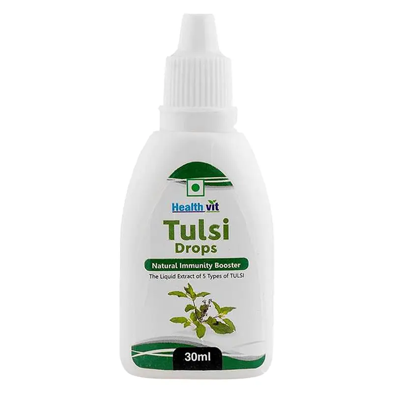 30ml Tulsi Drops: Natural Immunity Booster | Extract of 5 Rare Tulsi