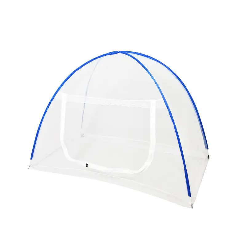 Classic Mosquito Net for Baby: Bottomless Net for Infants | 121cm x 76cm x 91cm | Blue