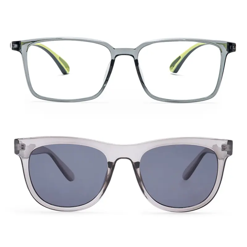 1 Pack: Men Sunglasses - Anti-Blue Light, UV Protection | Transparent Grey Blue Cut | Size M