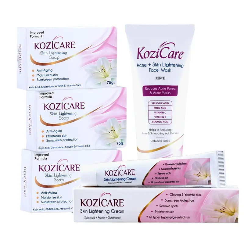 100 Ml: Kojic Acid Face Wash for Glowing Skin - Acne Fighting & Skin Brightening | Suitable for All Skin Types