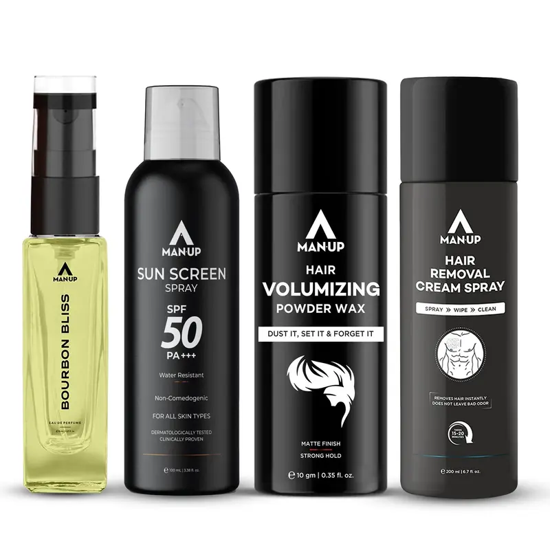 Man-Up Bourbon Perfume - Long Lasting, Floral Notes | 8ml | For Everyday Use | Affordable Gift