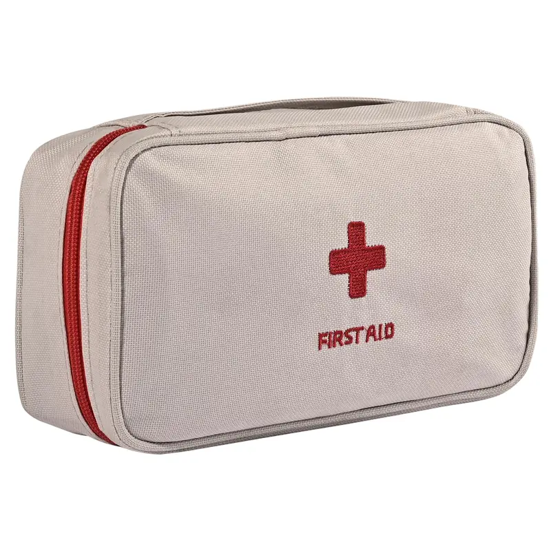 YJ-23-BLU: Unisex Blue Small Medicine Pouch - Travel First Aid Kit | 24 x 14 x 17 cm