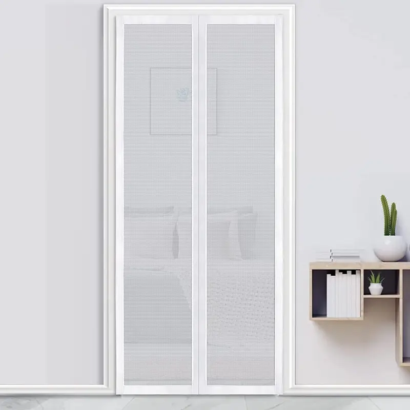 Classic Mosquito Net: Self-Sealing Magnetic Curtain | 210x75 cm | Ivory